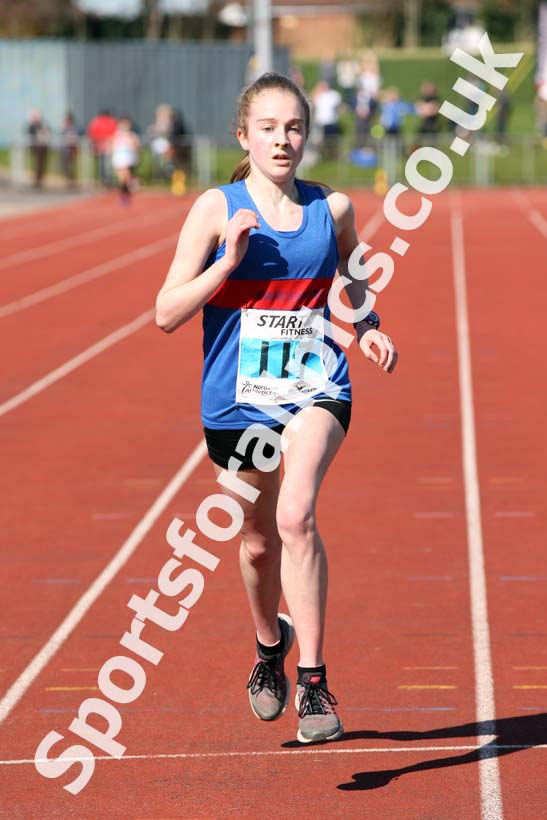 Womens Under-17s 5k Road Race, Stanley Park, Blackpool. Photo: David T. Hewitson/Sports for All Pics